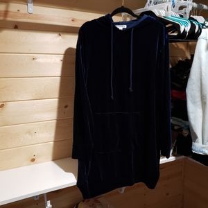 Velvet Tunic Hoodie 3x